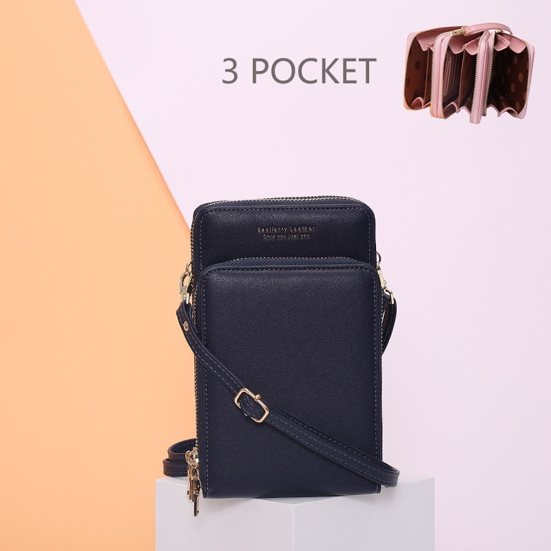 Mini Messenger Bag | 2- or 3-Pocket Styles