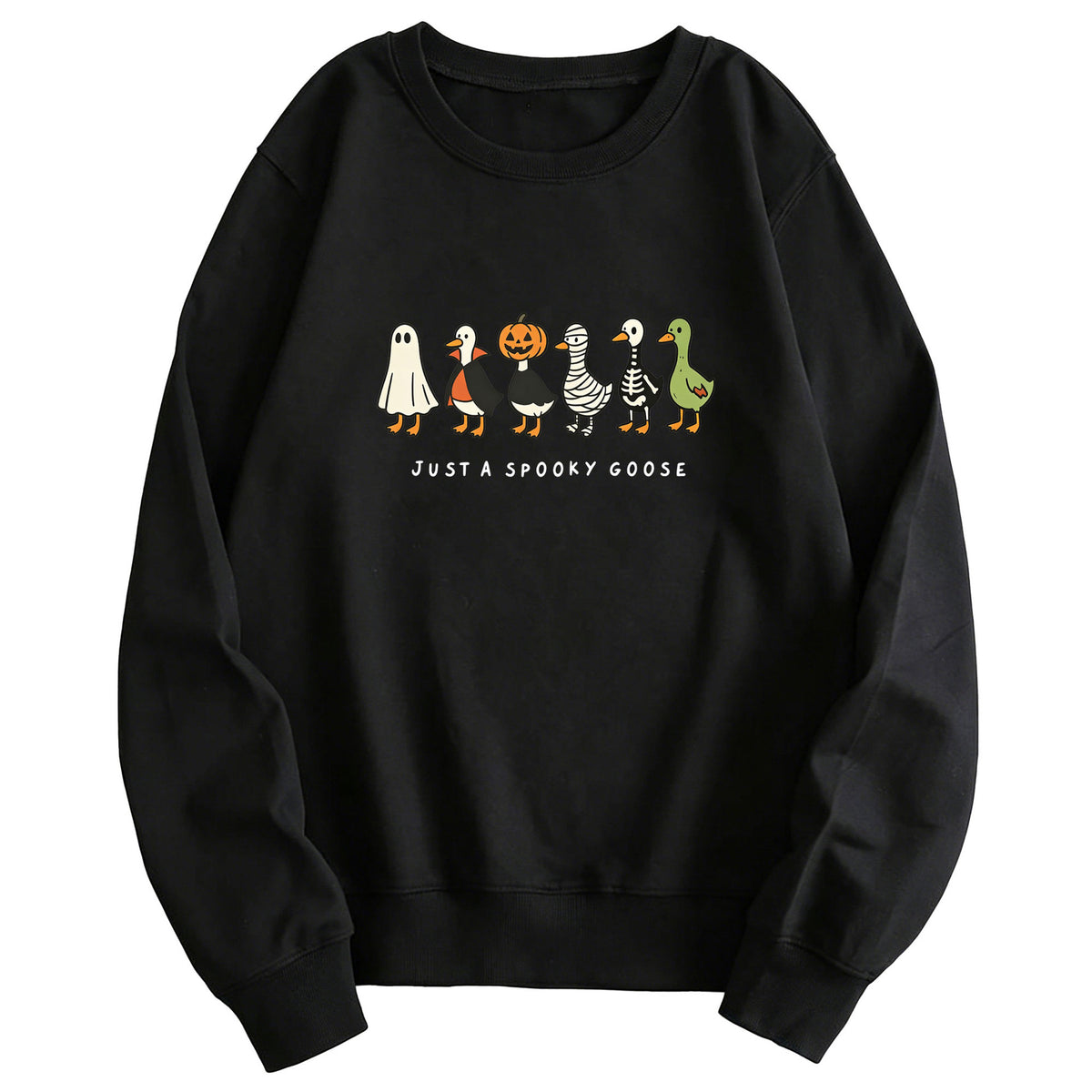 Cartoon printed hoodie