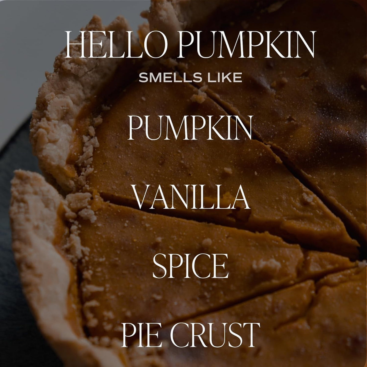 Sweet Water Decor Hello Fall Candle, 9oz Amber Jar, Autumn Scents for Home