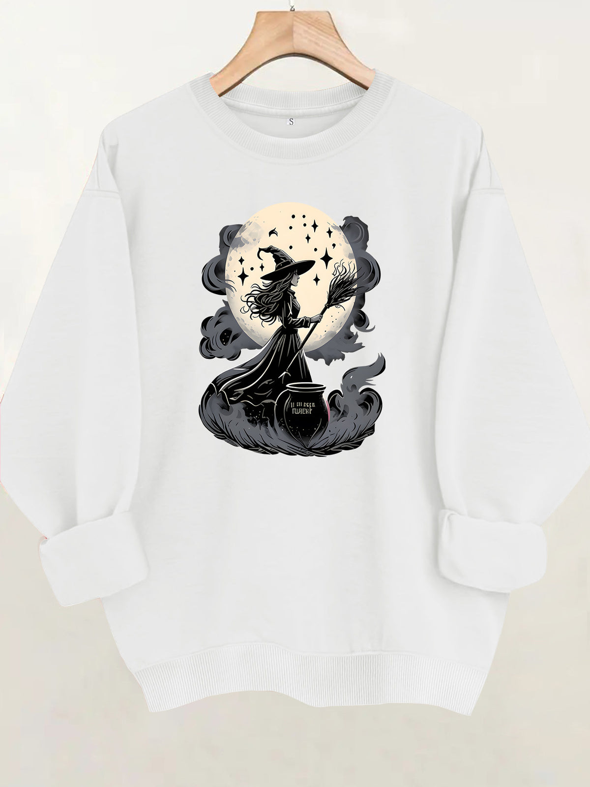 Moonlit Witch & Cauldron Sweatshirt