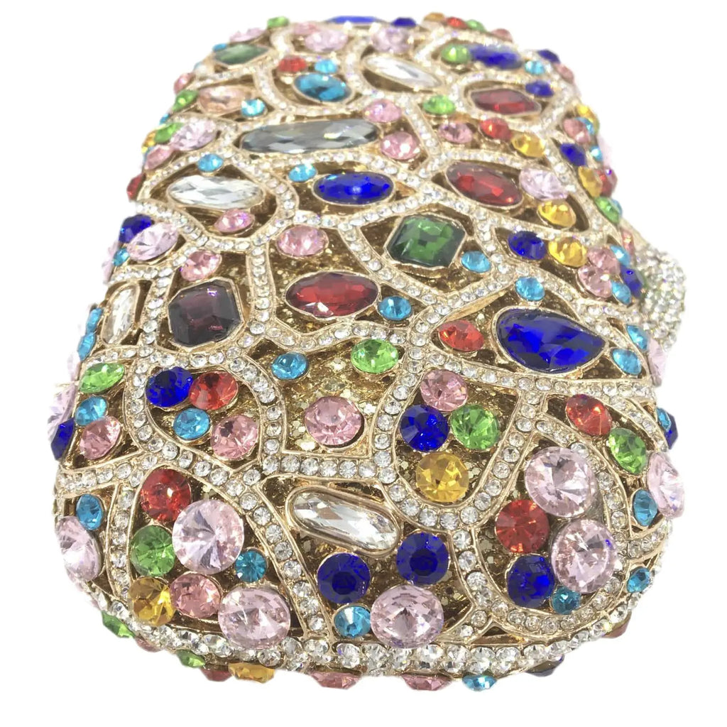 Women Crystal Evening Purses and Handbags Ladies Gala Dinner Handbags Wedding Clutch