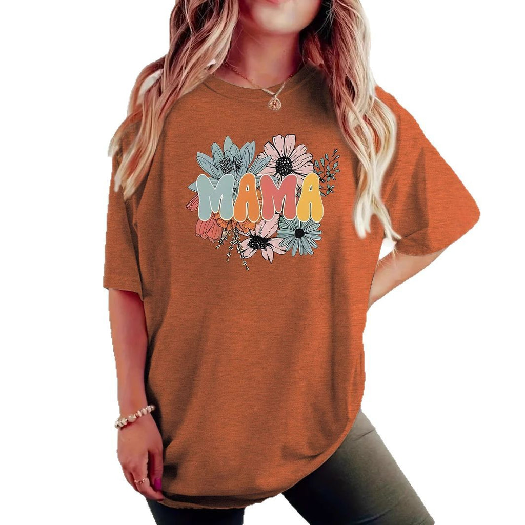 MAMA floral short sleeved shirt