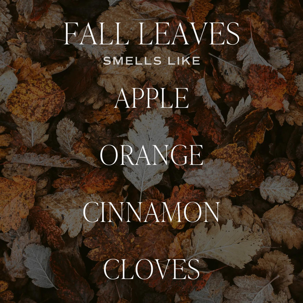 Sweet Water Decor Hello Fall Candle, 9oz Amber Jar, Autumn Scents for Home