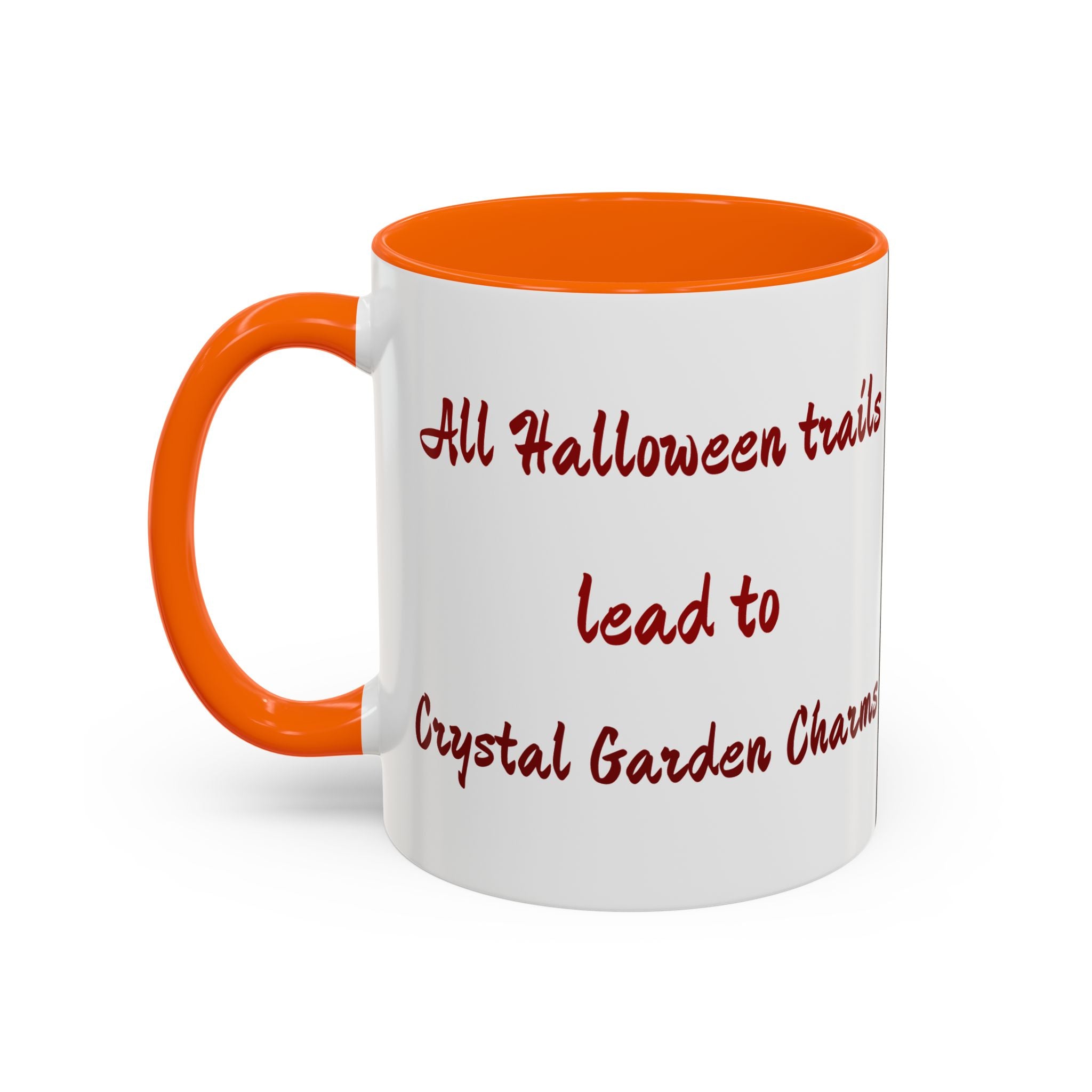 Magic Forest Pumpkin Moon Coffee Mug — Enchanted Fall Accent Mug (11/15oz)
