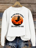 Dark Desert Highway Witch Sweatshirt
