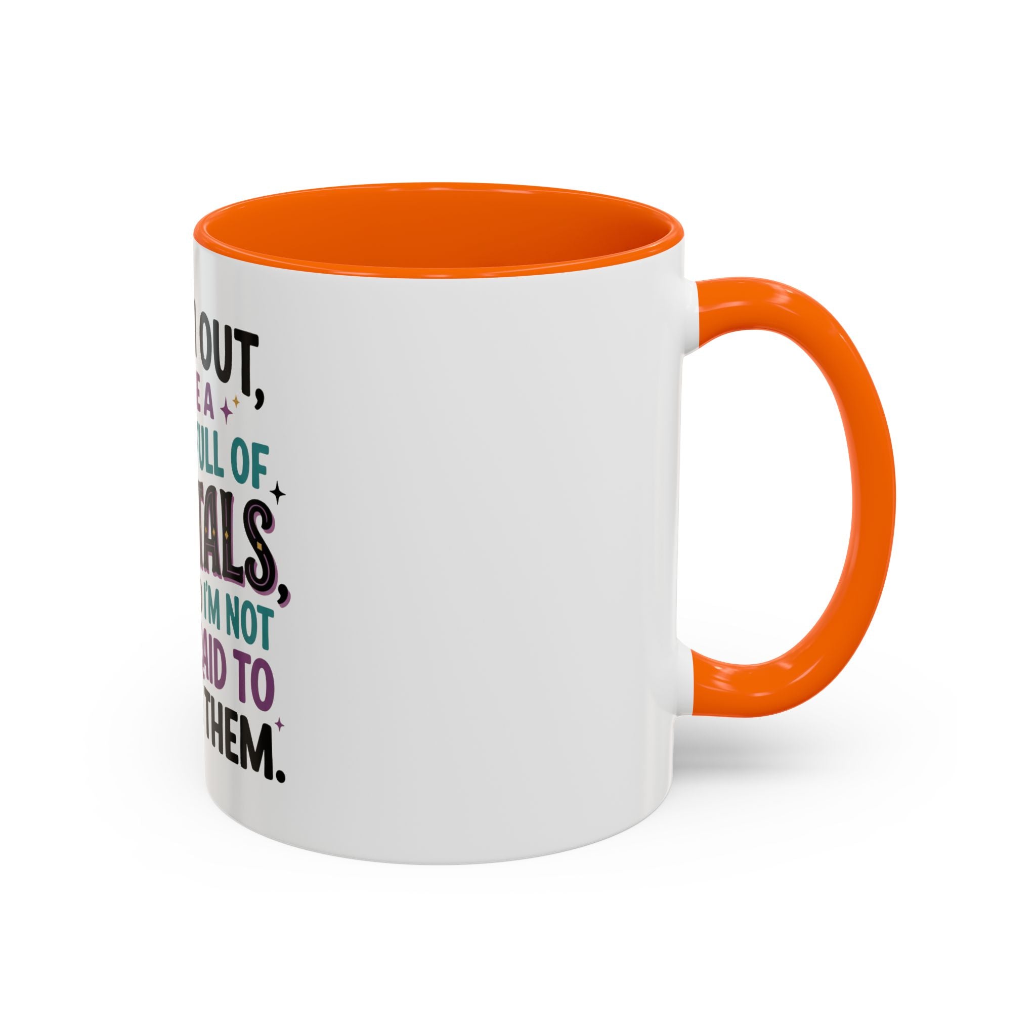 Crystal Lover Coffee Mug - "Watch Out, I Have a Pocket Full of Crystals" Accent Mug