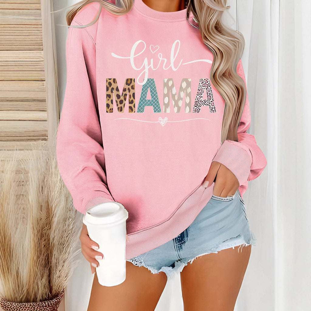 Sweatshirt Mama pattern print