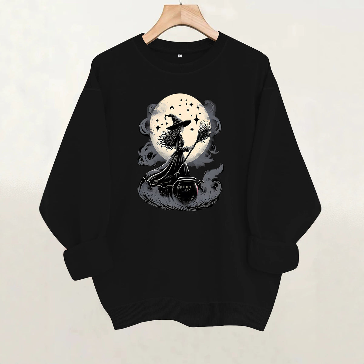 Moonlit Witch & Cauldron Sweatshirt