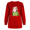 Christmas Cow Gift Box Sweatshirt