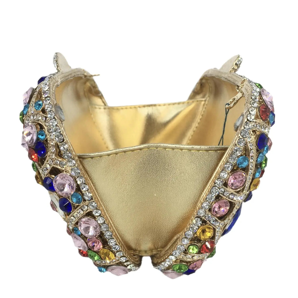 Women Crystal Evening Purses and Handbags Ladies Gala Dinner Handbags Wedding Clutch