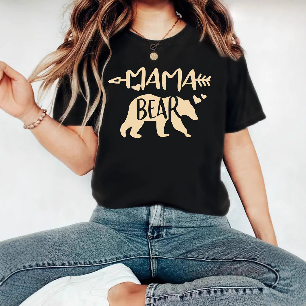 MAMA letter printed top for women