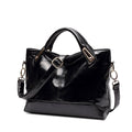Women Oil Wax Leather Designer Handbags High Quality Shoulder Bags Ladies Handbags Fashion brand PU leather women bags