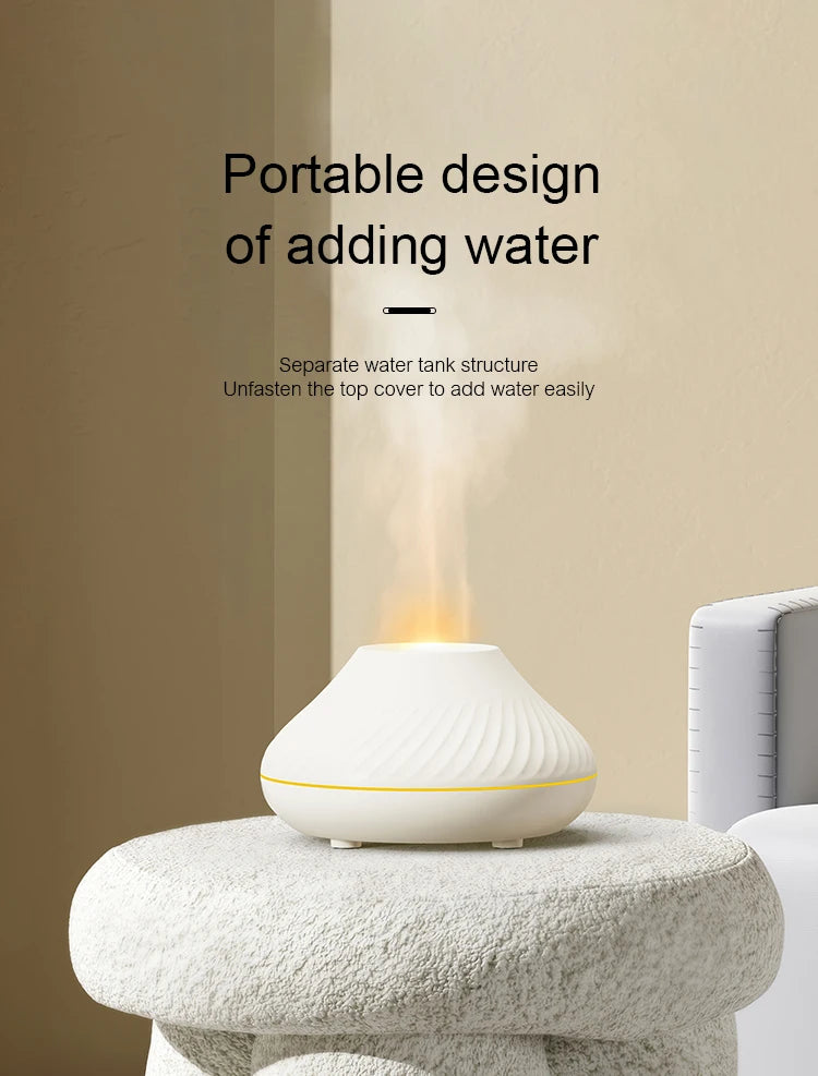 Volcanic Aroma Diffuser Essential Oil Lamp Night Light