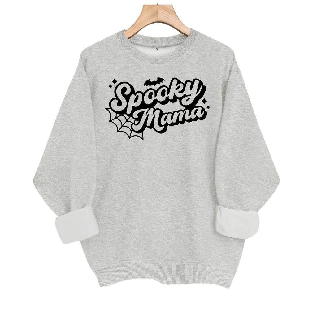 Spooky Mama Printed Sweatshirt