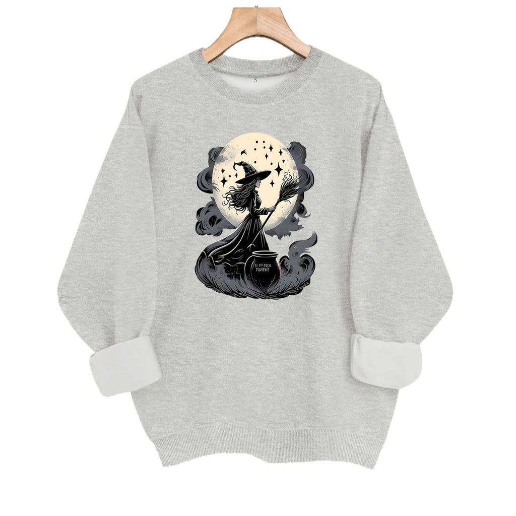 Moonlit Witch & Cauldron Sweatshirt