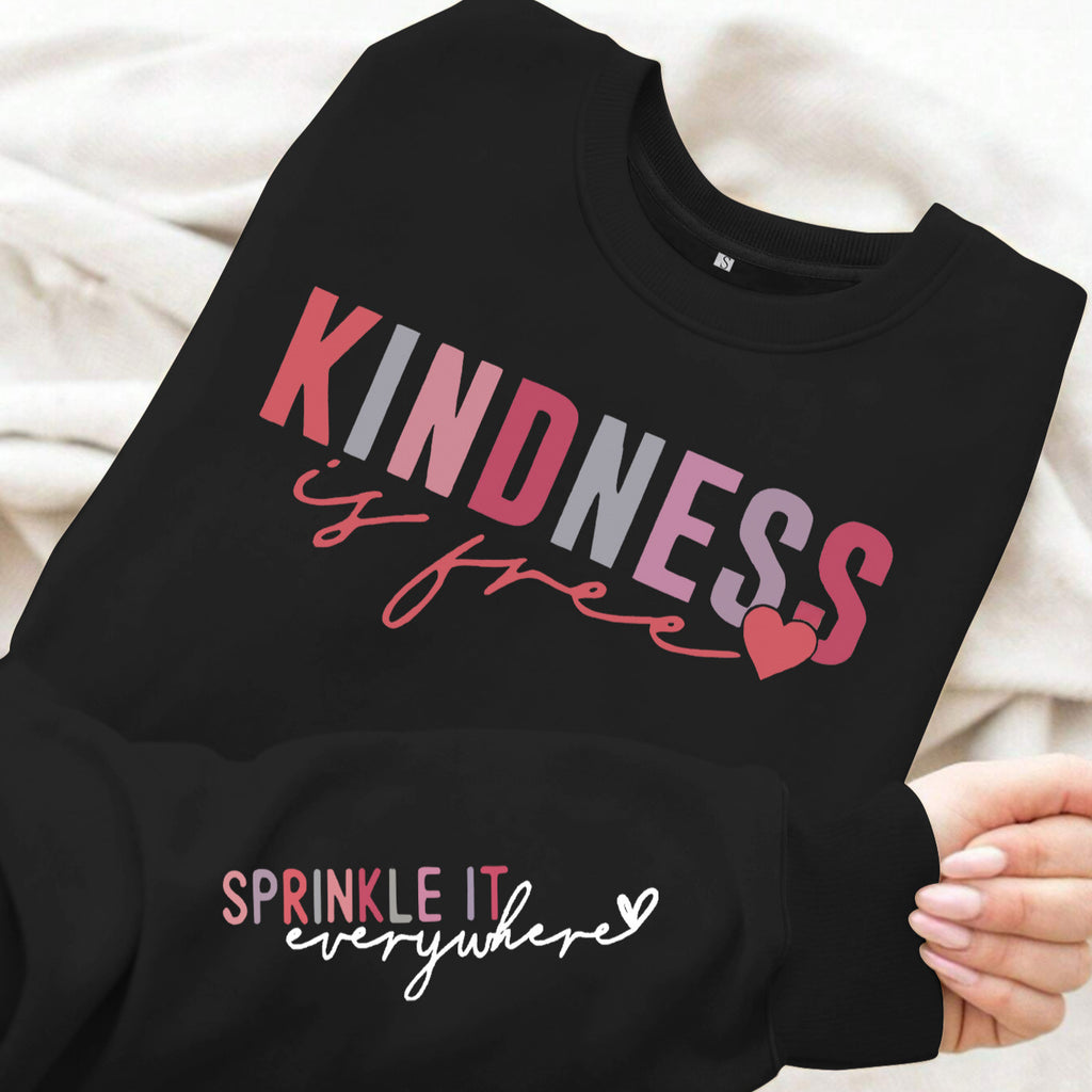 Loose velvet sweatshirt