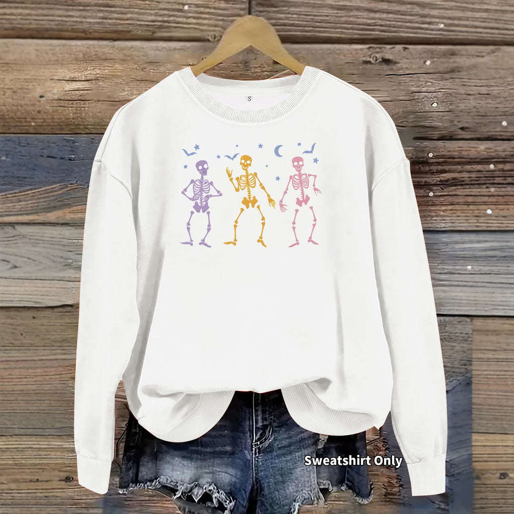 Colorful Dancing Skeletons Sweatshirt