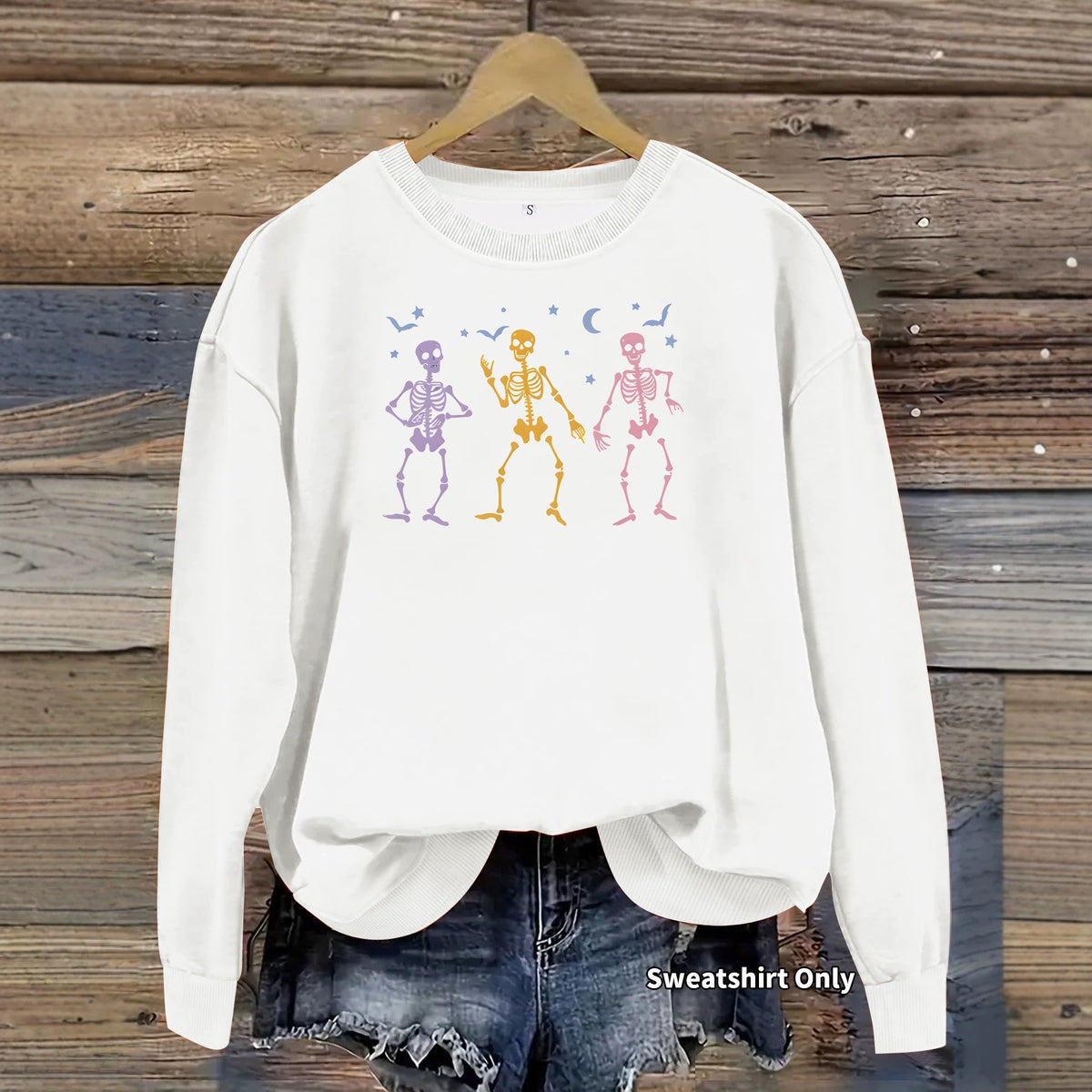 Colorful Dancing Skeletons Sweatshirt