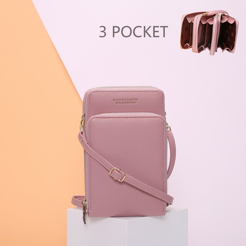 Mini Messenger Bag | 2- or 3-Pocket Styles