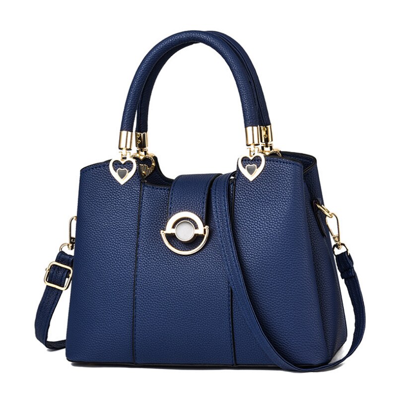 Western Style Solid Color Fashion Womens Handbags New High Quality Leather Women's Handbags Soft Leather Shoulder Messenger Bag