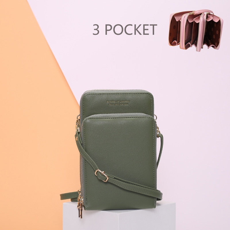 Mini Messenger Bag | 2- or 3-Pocket Styles