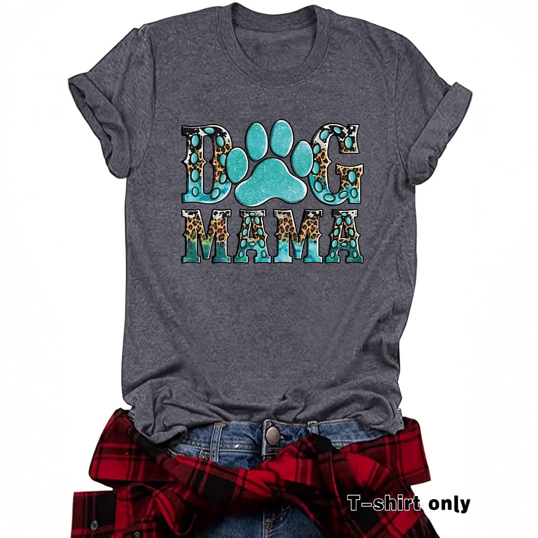 Mama Outer Dog MAMA Printed T-shirt