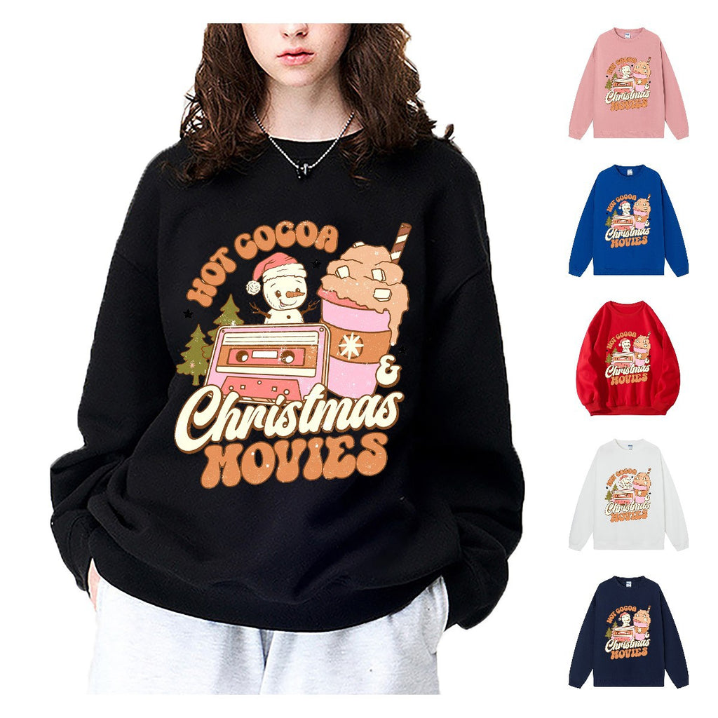 Hot Cocoa & Christmas Movies Sweatshirt