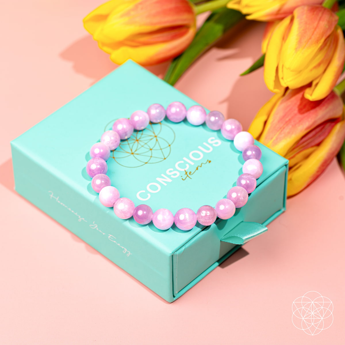 Pink Kunzite Bracelet | The Heart Reset