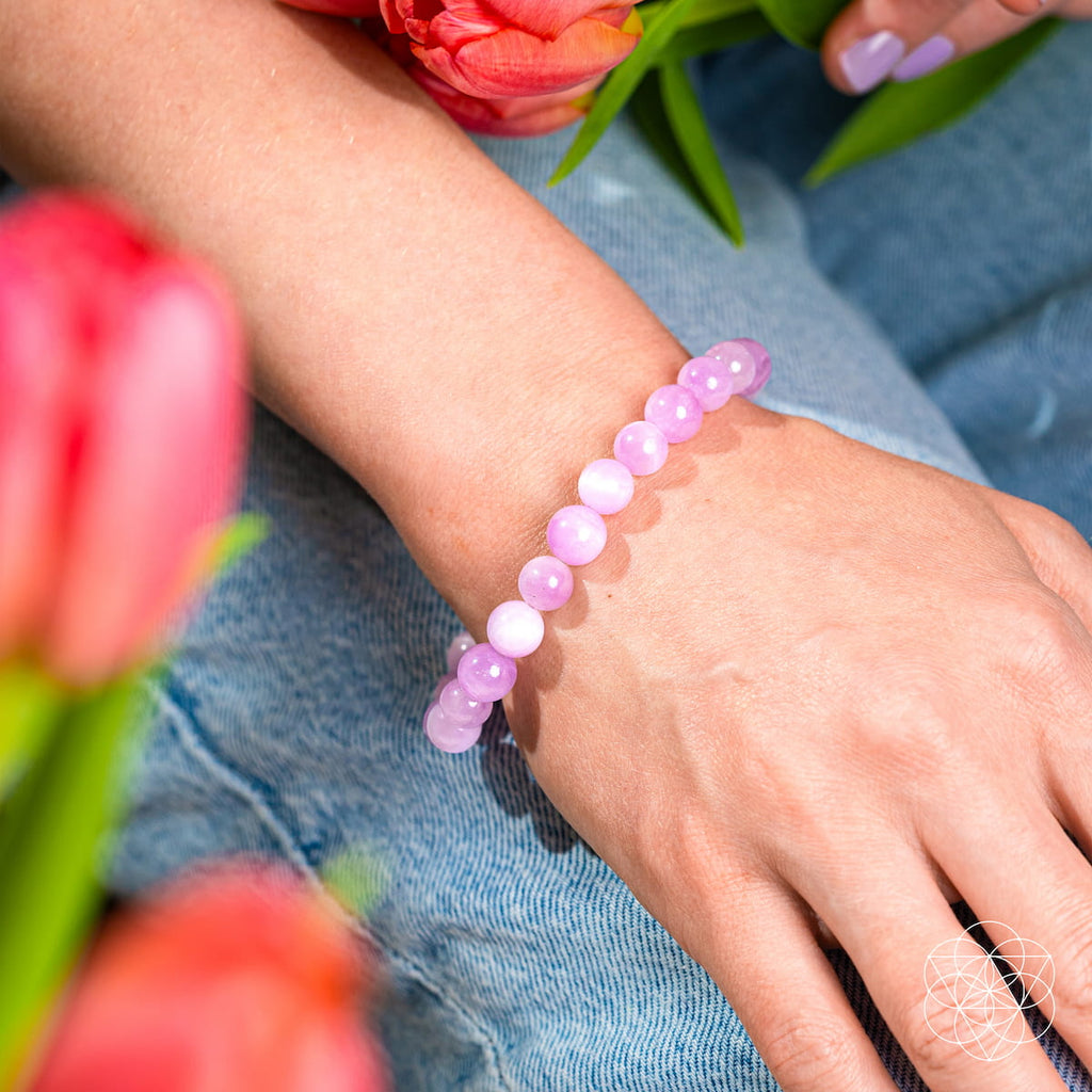 Pink Kunzite Bracelet | The Heart Reset