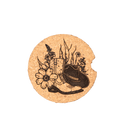 Cowboy Boot & Hat Car Coaster