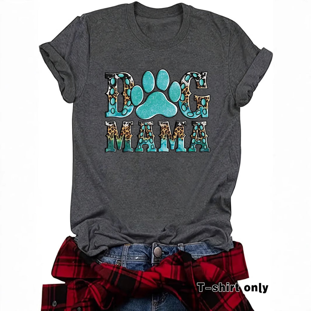 Mama Outer Dog MAMA Printed T-shirt