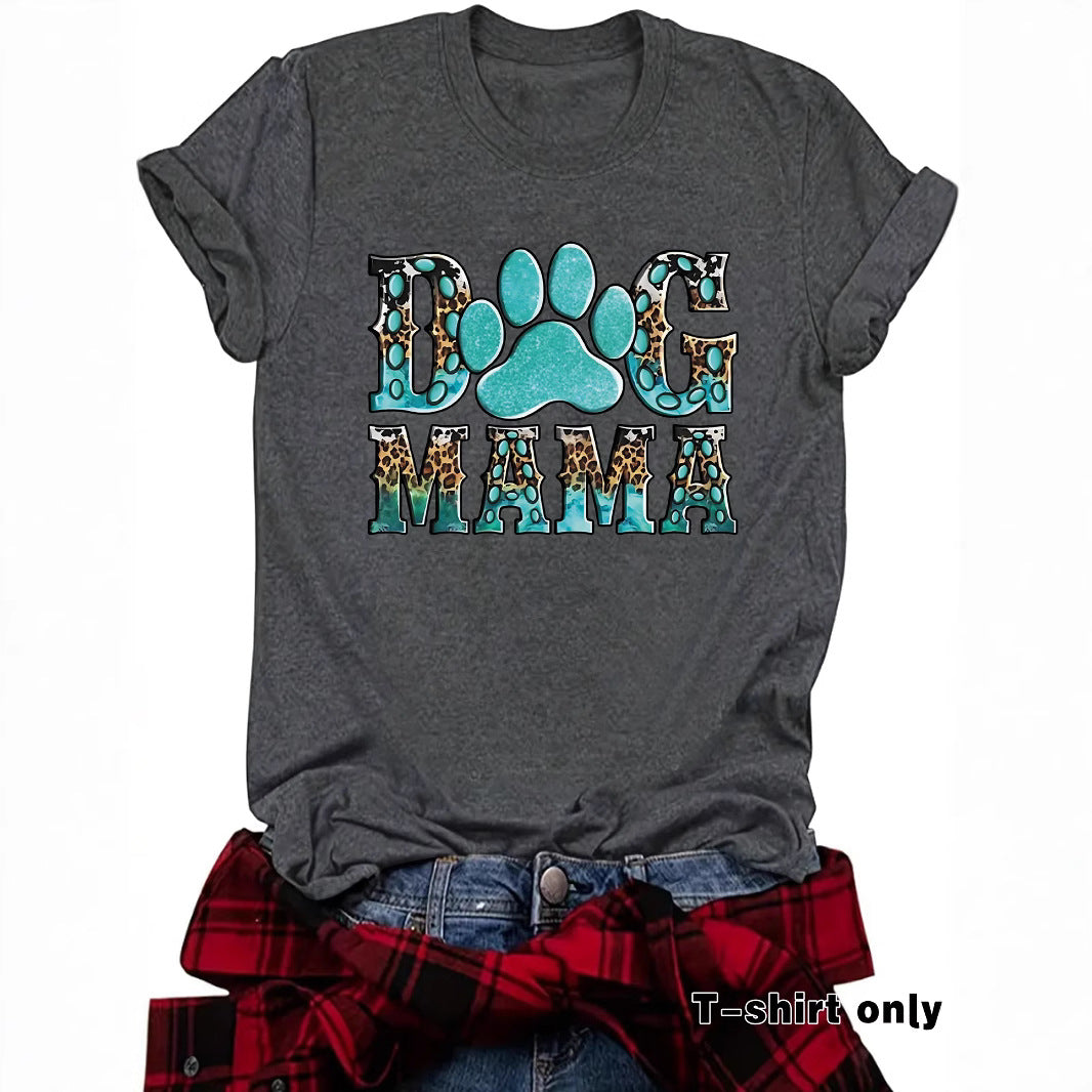 Mama Outer Dog MAMA Printed T-shirt