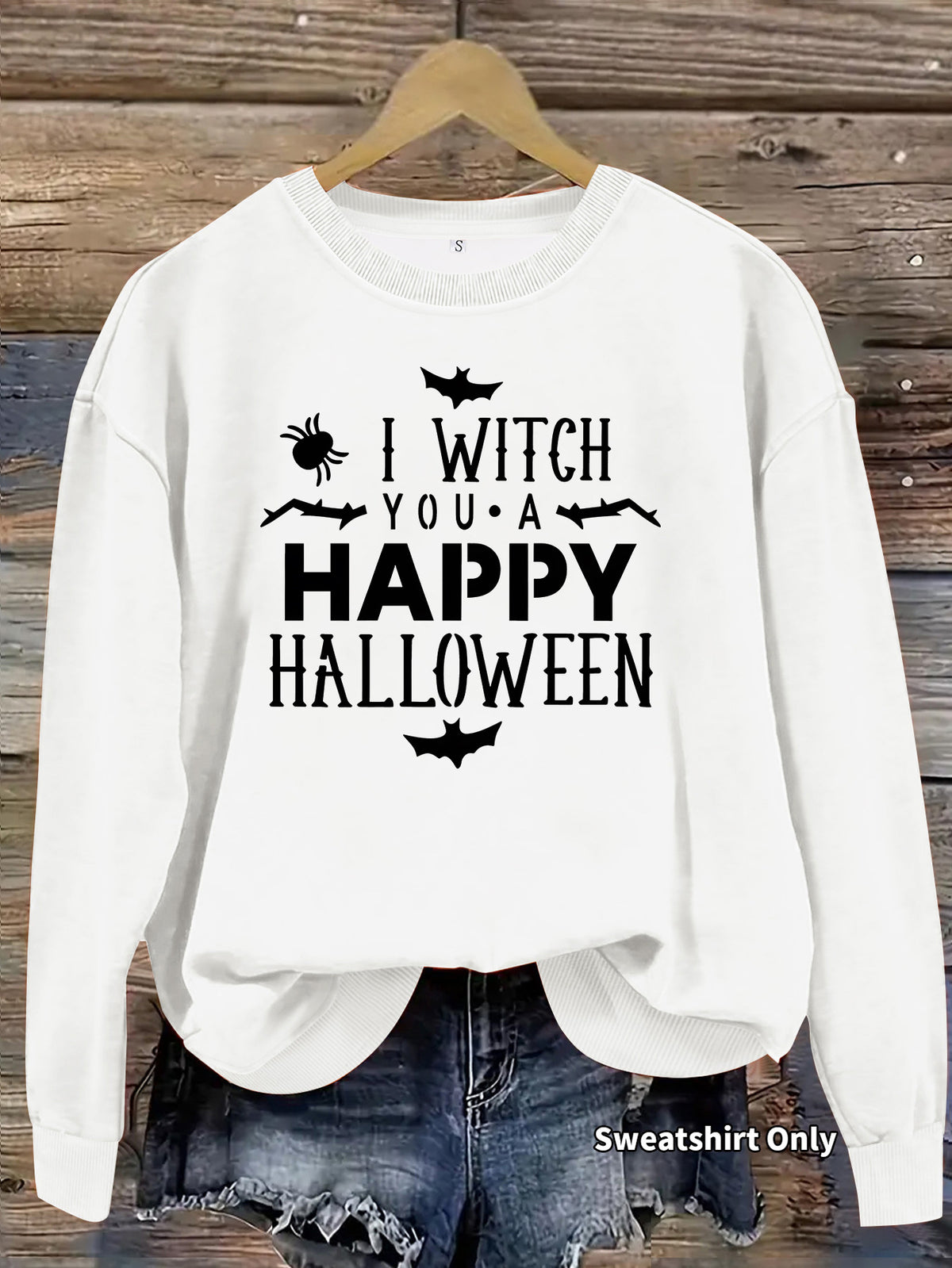 I Witch You a Happy Halloween Sweatshirt