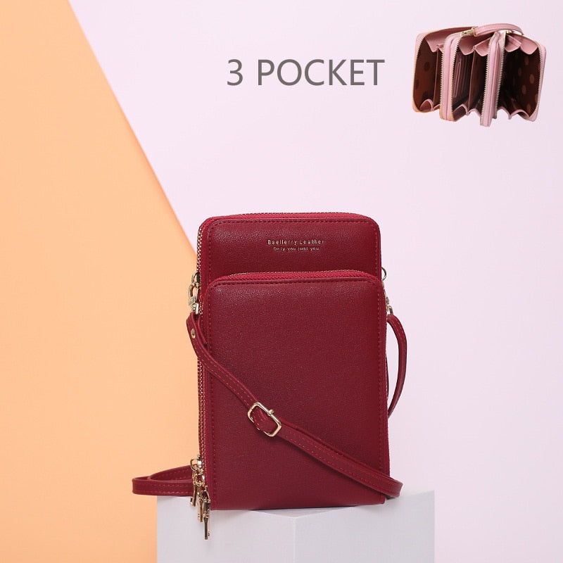 Mini Messenger Bag | 2- or 3-Pocket Styles