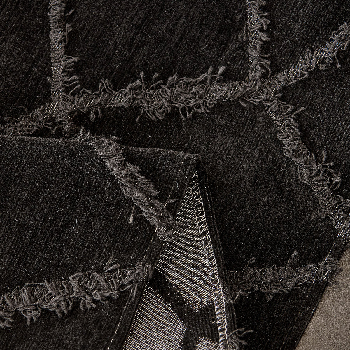 Soft Chenille Sofa Throw Cover, Raised Geometric Texture Furniture Protector Blanket