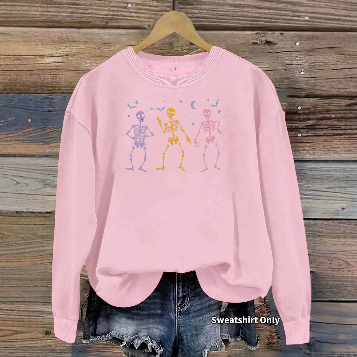 Colorful Dancing Skeletons Sweatshirt