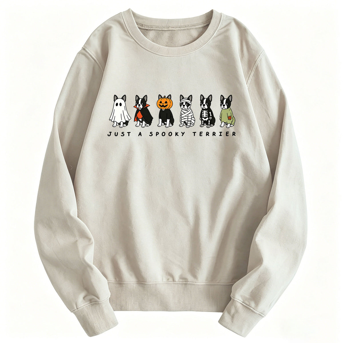 Just a Spooky Terrier Sweatshirt