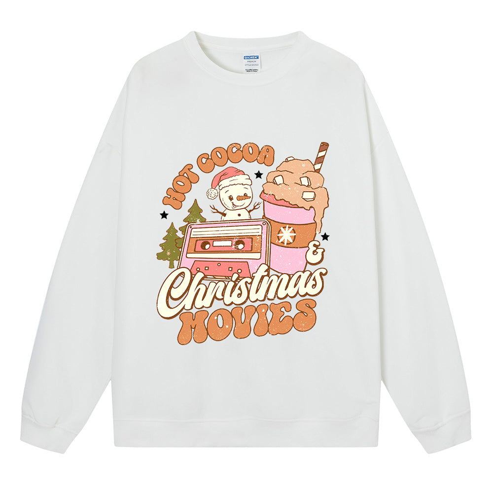 Hot Cocoa & Christmas Movies Sweatshirt