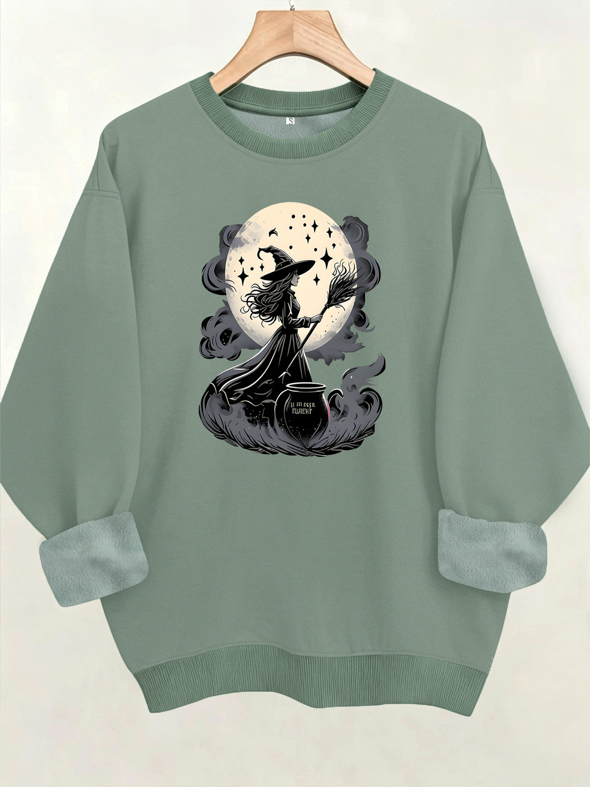 Moonlit Witch & Cauldron Sweatshirt