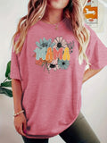 MAMA floral short sleeved shirt