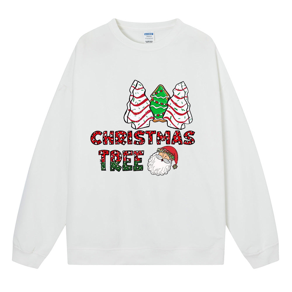 Christmas Tree Cakes & Santa Sweatshirt