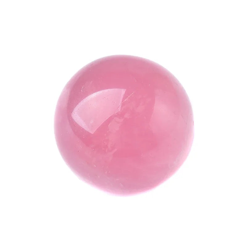 Natural Rose Quartz Crystal Sphere | The Stone of Unconditional Love