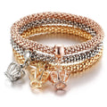 Crystal Charm Bangle — Boho Spiritual Jewelry Gift for Her