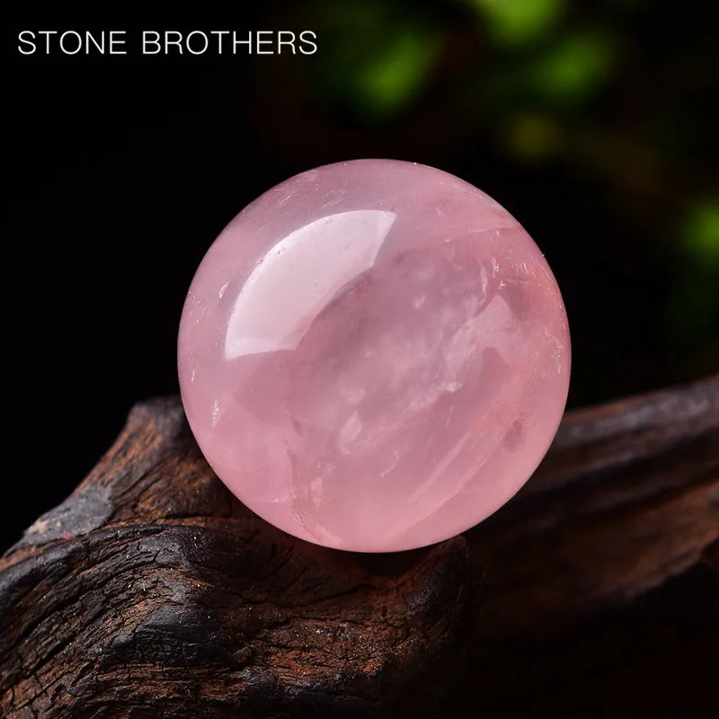 Natural Rose Quartz Crystal Sphere | The Stone of Unconditional Love