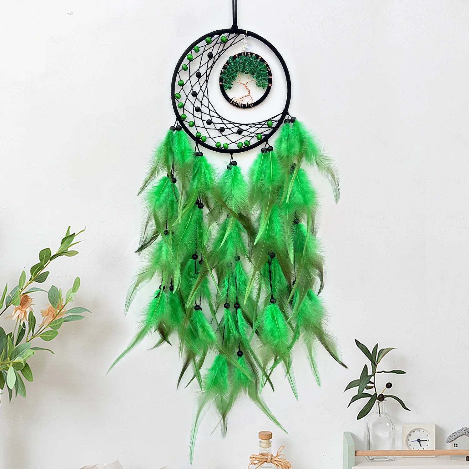 Natural Stone Tree of Life Dreamcatchers