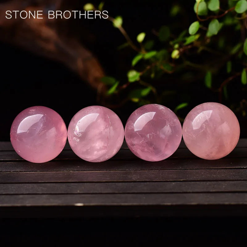 Natural Rose Quartz Crystal Sphere | The Stone of Unconditional Love