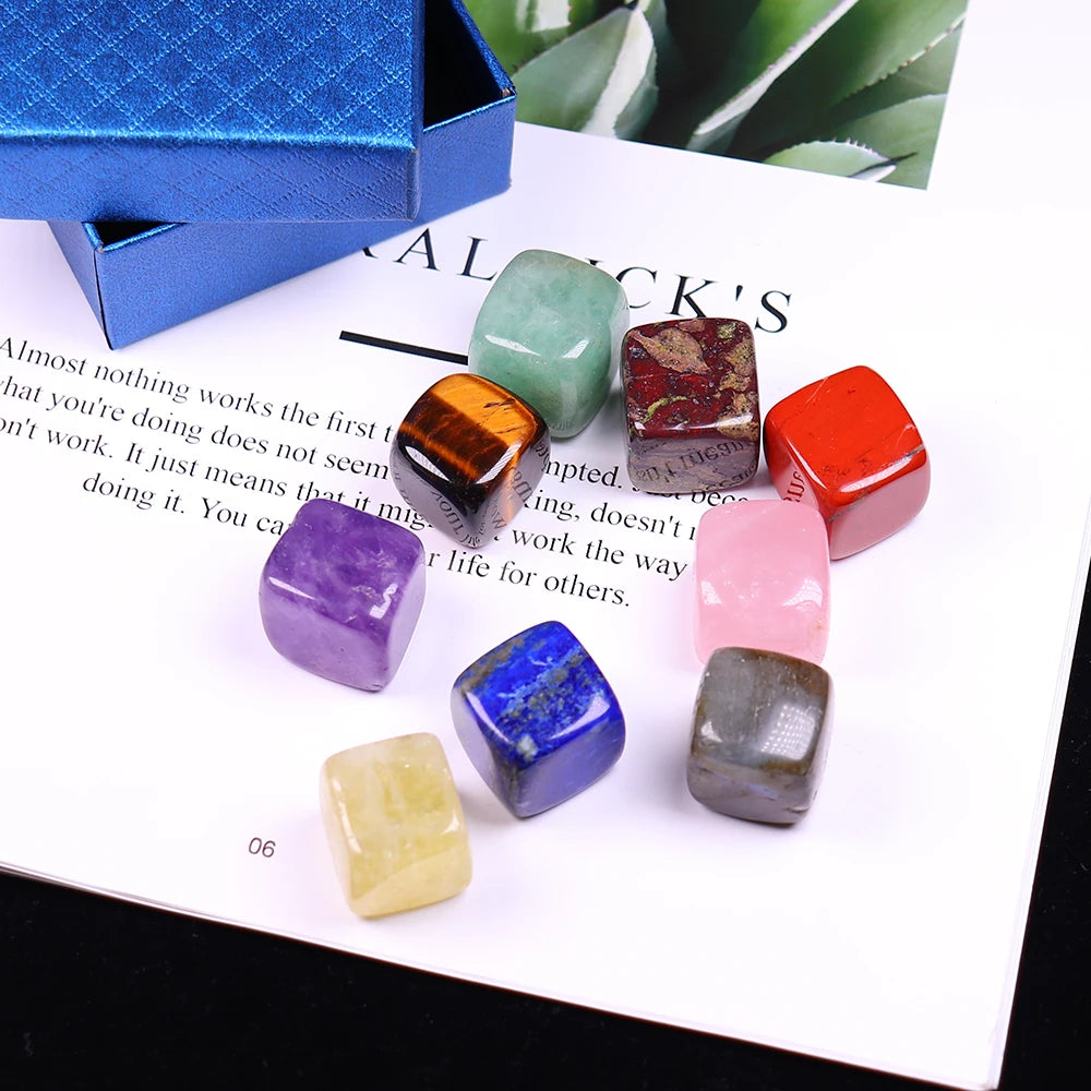 9-Piece Crystal Box | Chakra Stone Selection