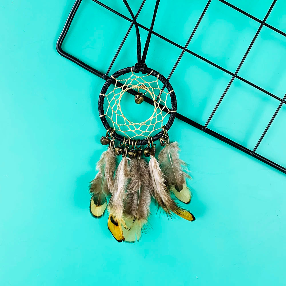 Feather Bell Dreamcatcher Wall & Car Hanging