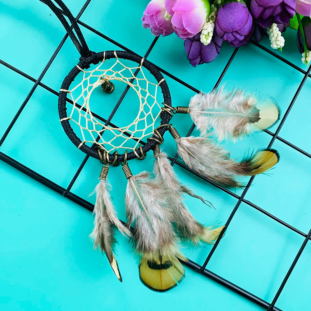 Feather Bell Dreamcatcher Wall & Car Hanging