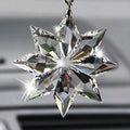 North Star Crystal Clover Suncatcher Pendant — Gift Box Included